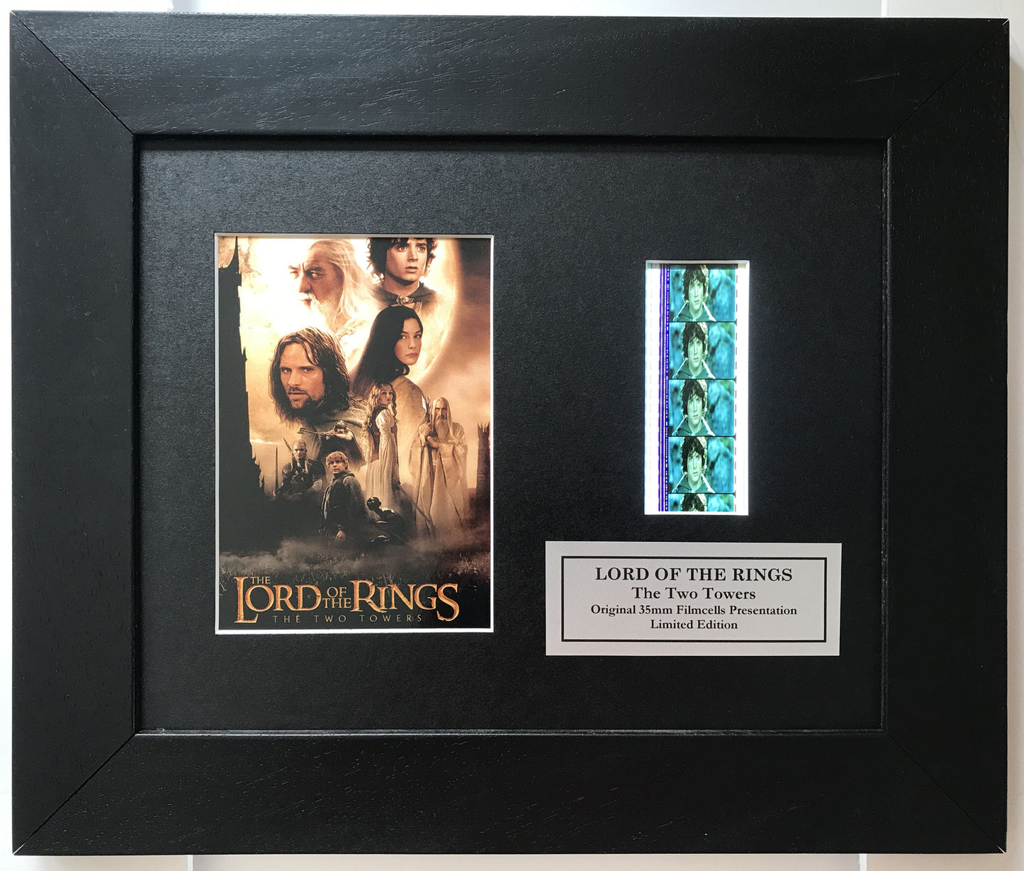 Handmade display inc original 35mm film cells for LOTR - The TWO TOWERS fans v4