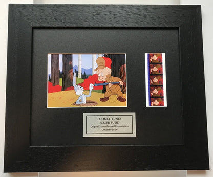 Hand crafted display featuring original Rare filmcells for a LOONEY TUNES fan v1