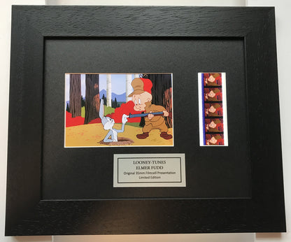 Hand crafted display featuring original Rare filmcells for a LOONEY TUNES fan v1