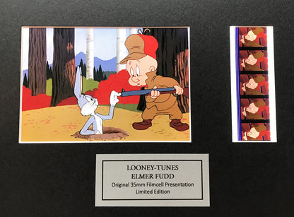 Hand crafted display featuring original Rare filmcells for a LOONEY TUNES fan v1