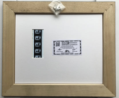 Hand crafted display featuring original 35mm film cells for LAUREL & HARDY fans