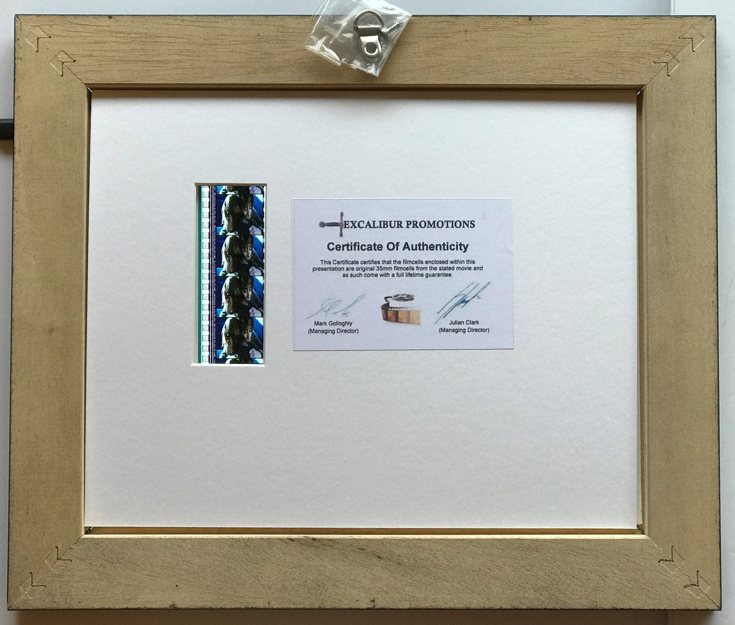 Handmade gift inc original filmcell for LOTR The FELLOWSHIP of The RING fans vSR