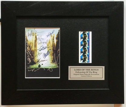 Handmade gift inc original filmcell for LOTR The FELLOWSHIP of The RING fans vSR