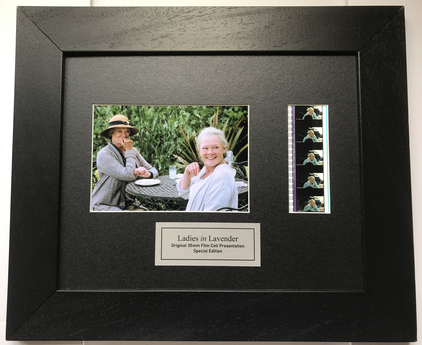 Hand crafted display featuring original filmcells for LADIES IN LAVENDER fans v2