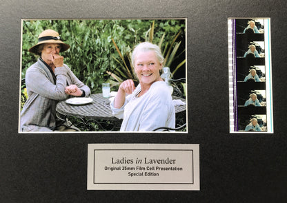 Hand crafted display featuring original filmcells for LADIES IN LAVENDER fans v2
