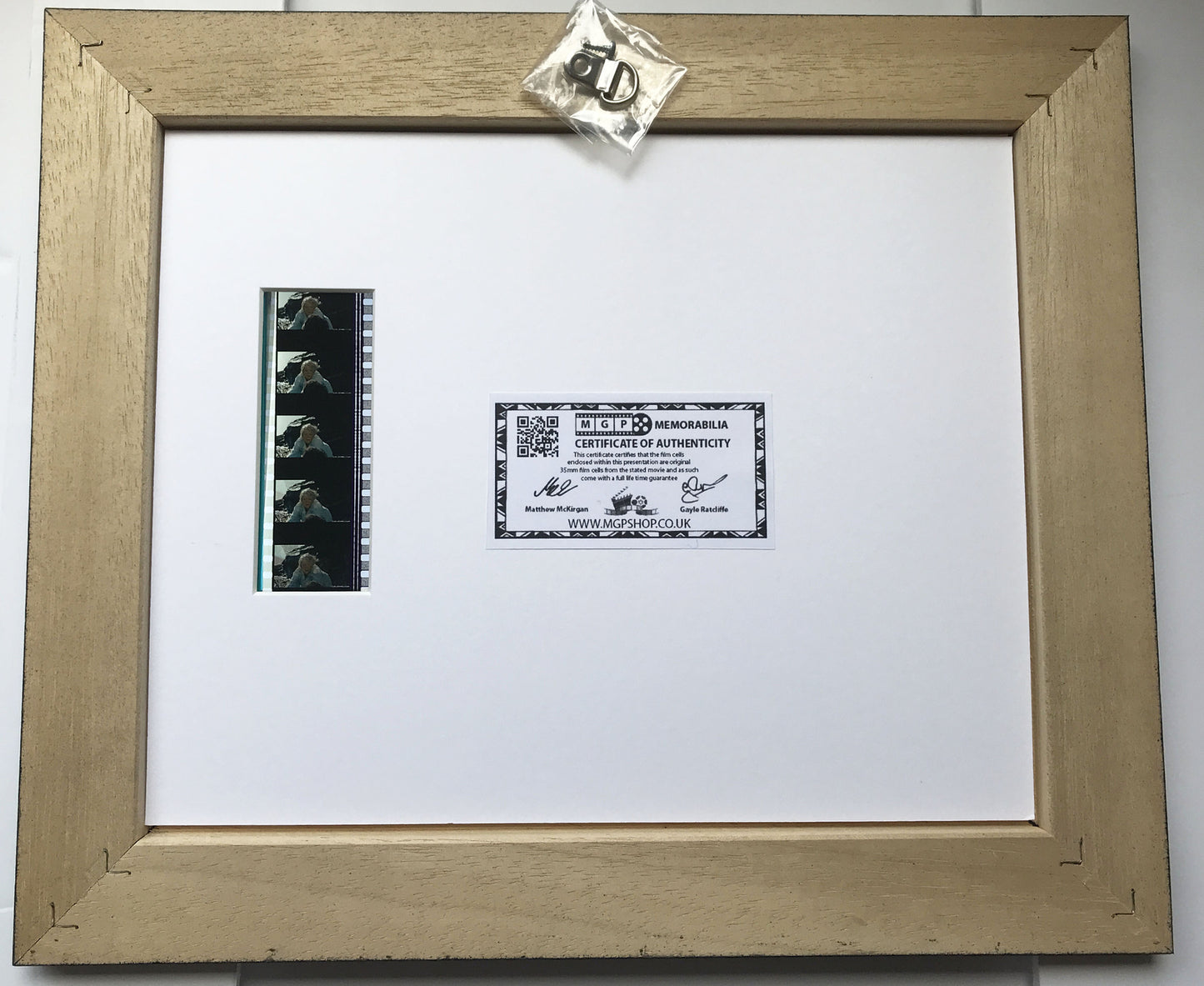 Hand crafted display featuring original filmcells for LADIES IN LAVENDER fans v2