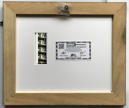 Hand crafted display featuring original 35mm film cells for KILL BILL fans v1