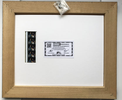 Handmade gift featuring original film cells for JAMES BOND Thunderball fans v3