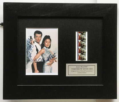Handmade gift inc original filmcells for JAMES BOND Tomorrow Never Dies fans vSR