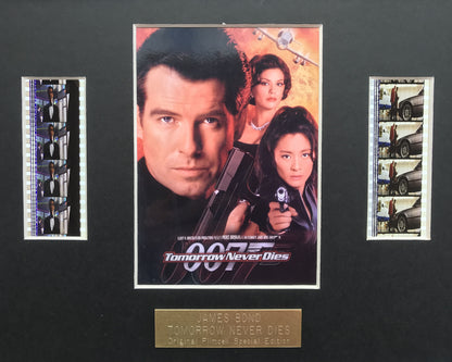 Handmade gift inc original filmcells for JAMES BOND Tomorrow Never Dies fans vD
