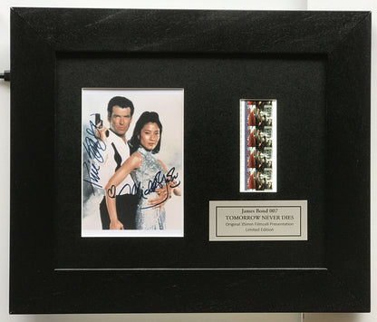 Handmade gift inc original filmcells for JAMES BOND Tomorrow Never Dies fans vSR