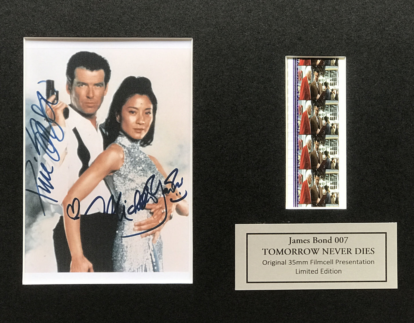 Handmade gift inc original filmcells for JAMES BOND Tomorrow Never Dies fans vSR