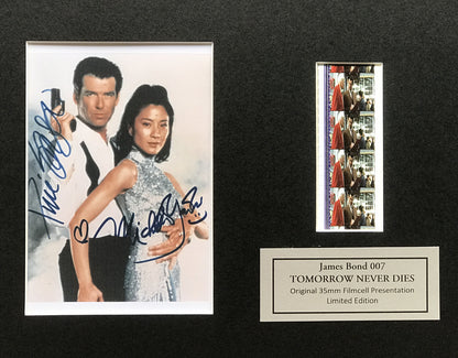 Handmade gift inc original filmcells for JAMES BOND Tomorrow Never Dies fans vSR