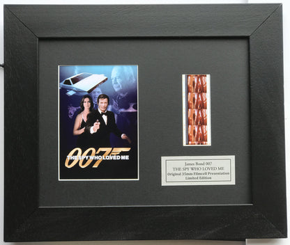 Handmade display inc original film cells for JAMES BOND The Spy Who Loved Me fan