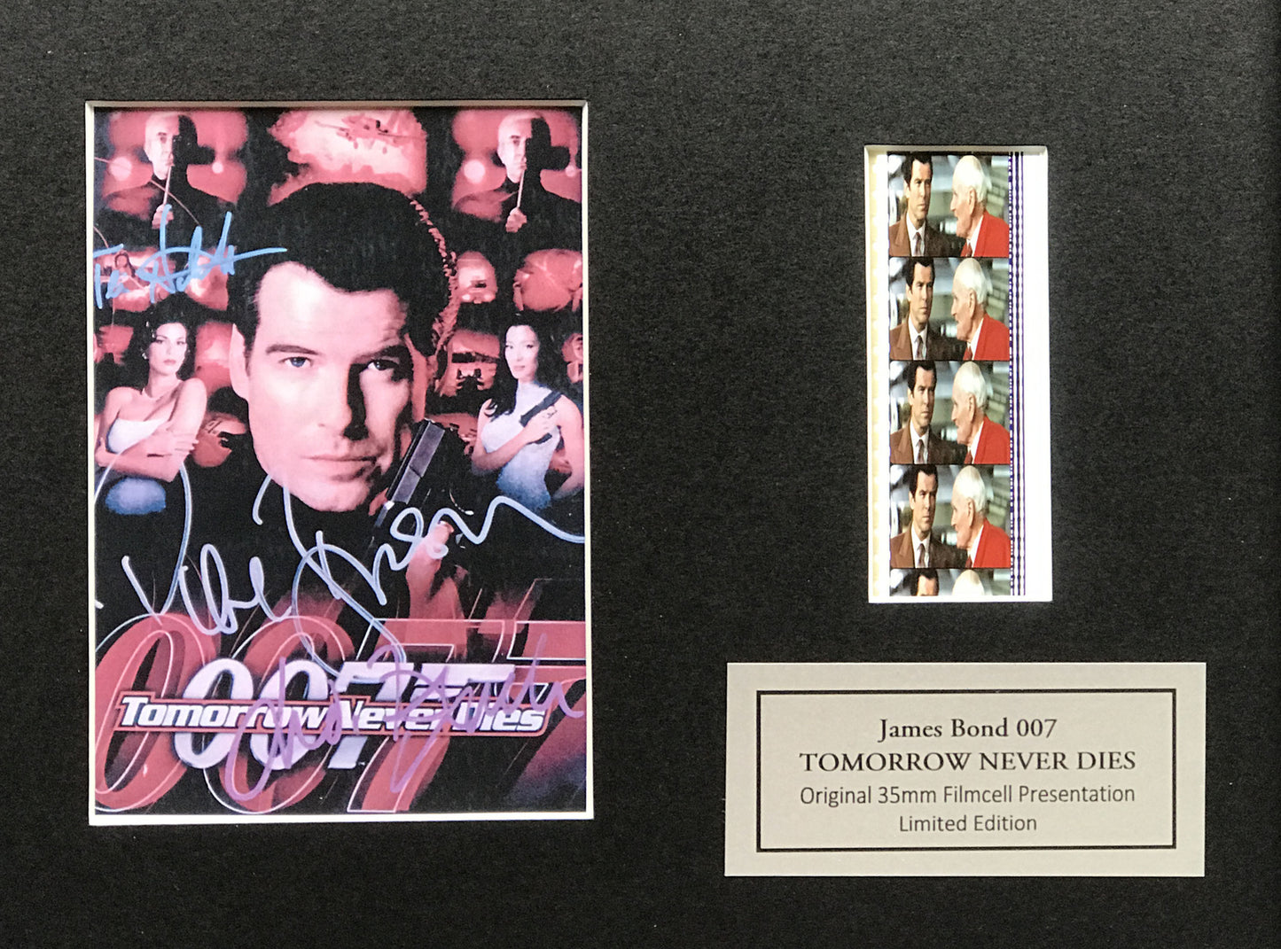Handmade gift inc original filmcells for JAMES BOND Tomorrow Never Dies fans vSR2