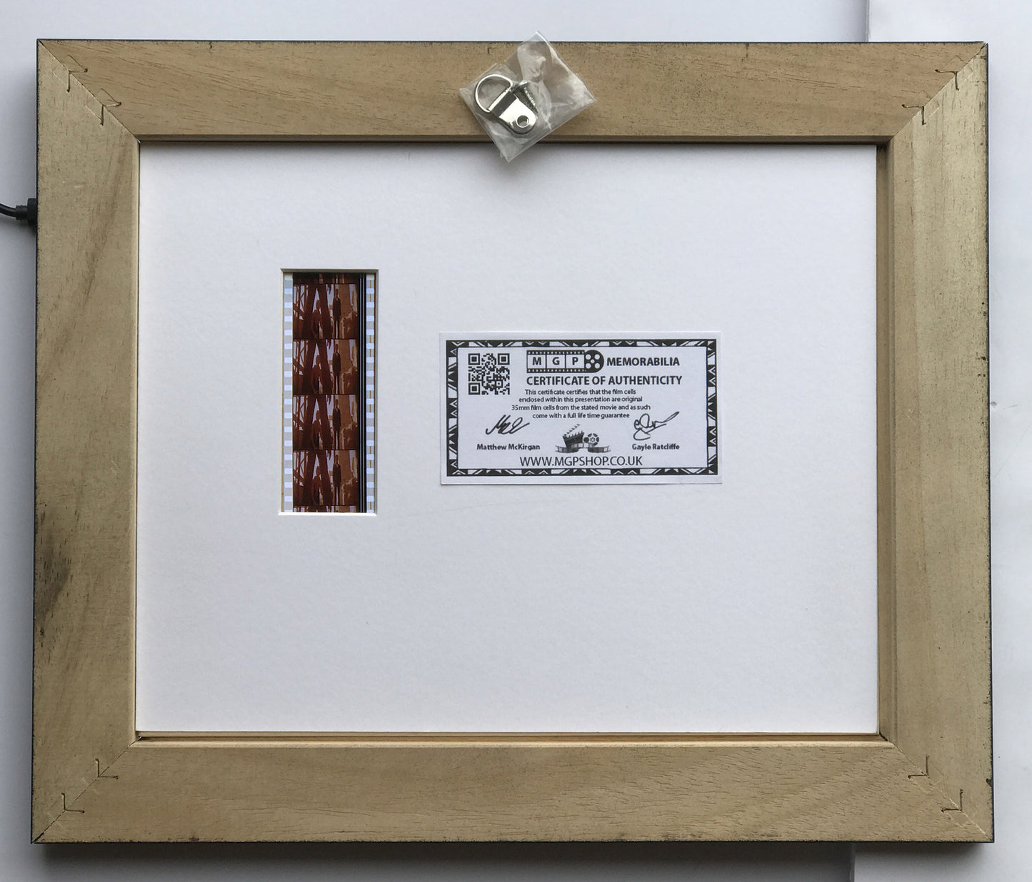 Handmade display inc original film cells for JAMES BOND The Spy Who Loved Me fan