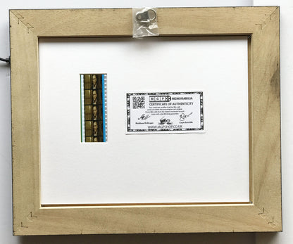 James Bond SKYFALL Original 35mm Film Cells + Signed Repro in Quality Wood Frame