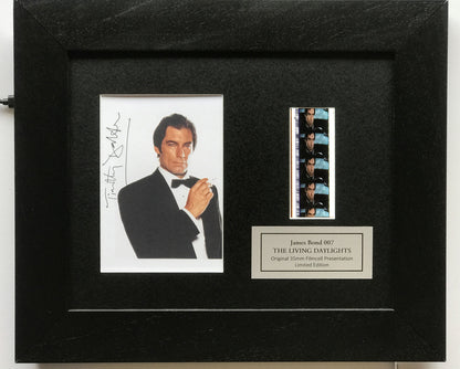 Handmade gift inc original film cells for James Bond THE LIVING DAYLIGHTS fans v1