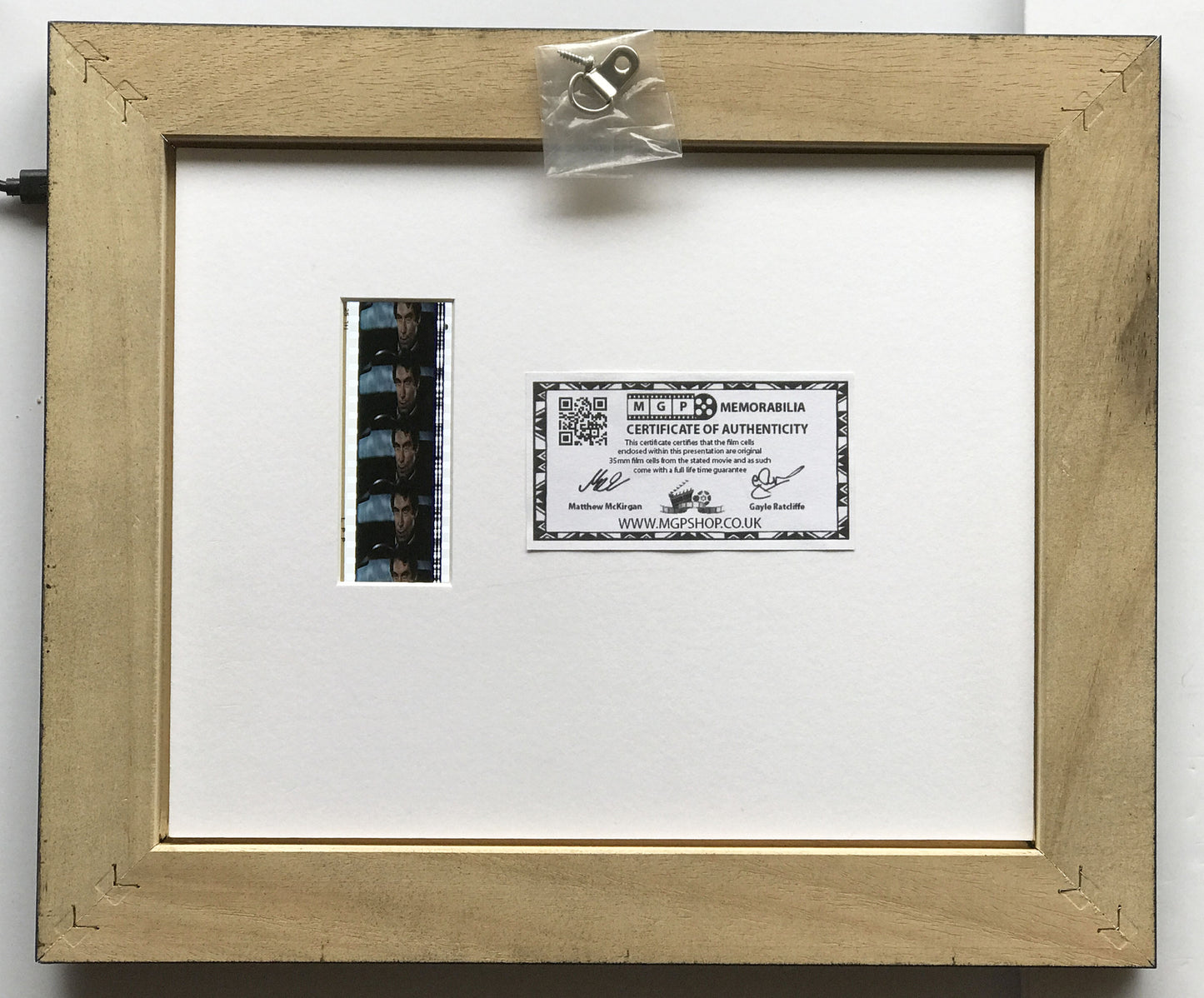Handmade gift inc original film cells for James Bond THE LIVING DAYLIGHTS fans v1
