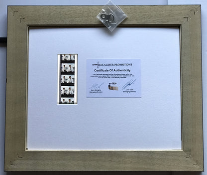 Handmade gift featuring original film cells for JAMES BOND Thunderball fans v1