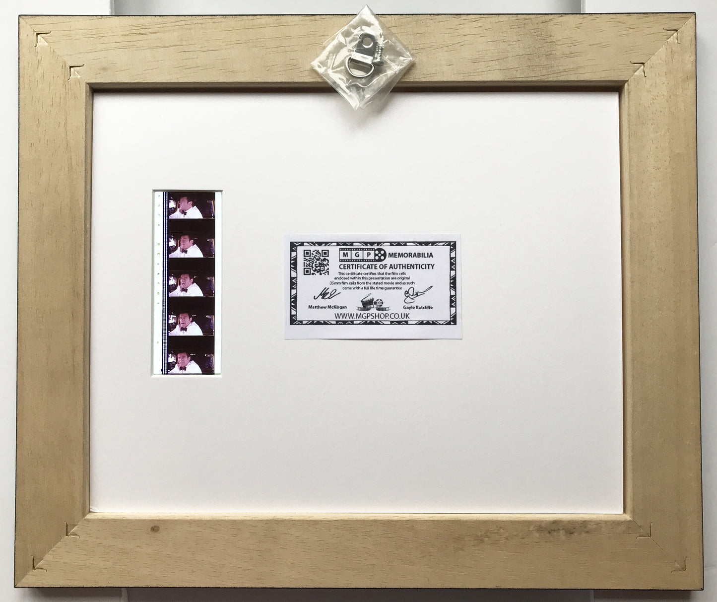 Handmade display featuring original film cells for James Bond OCTOPUSSY fans v3