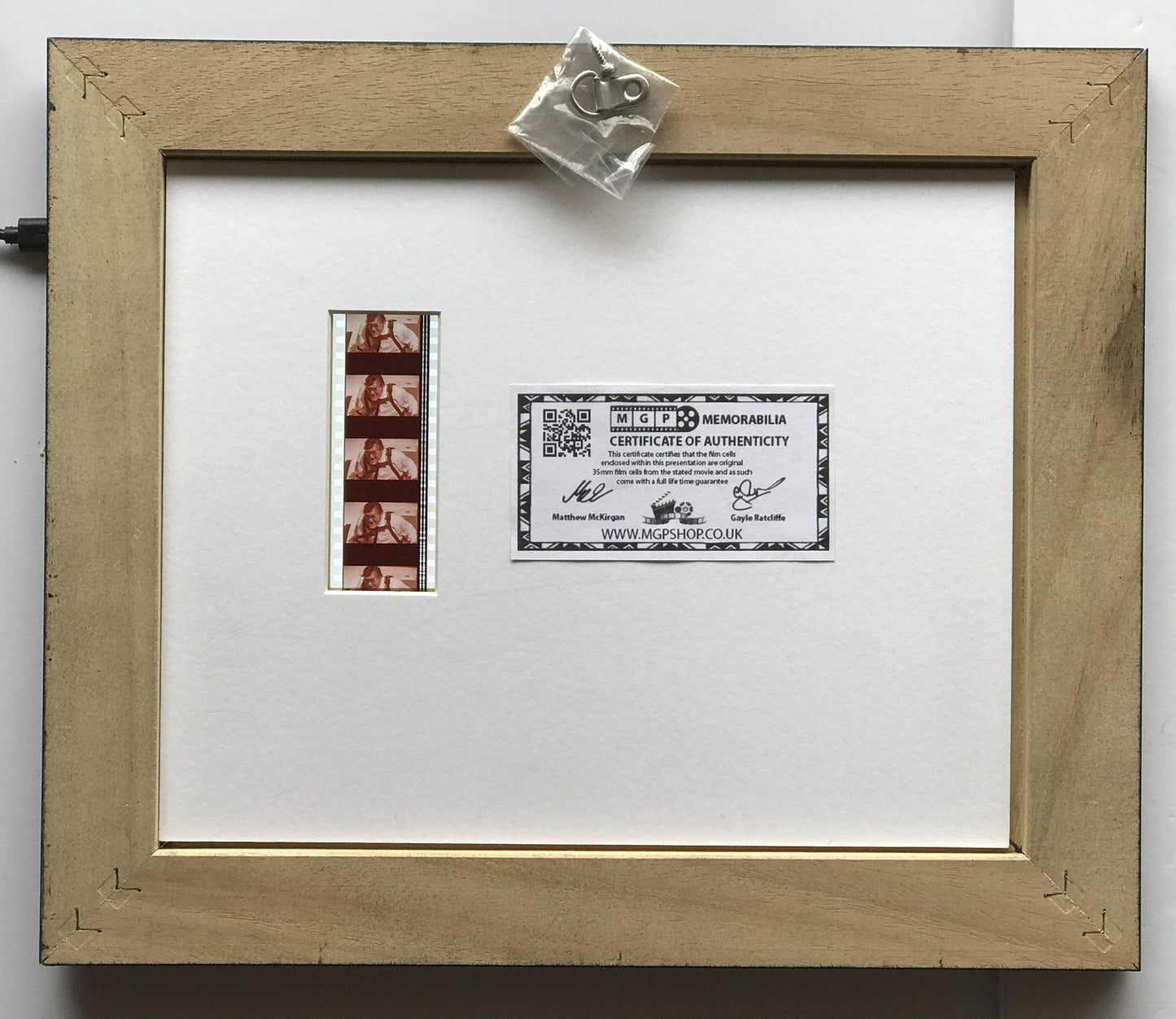 Handmade gift inc original filmcells for James Bond MOONRAKER R Kiel fans vSR