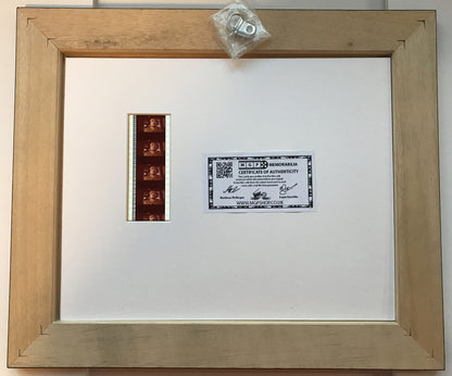 Handmade display featuring original film cells for a James Bond MOONRAKER fan v1
