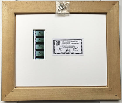Handmade display featuring original film cells for a James Bond Licence To Kill fan