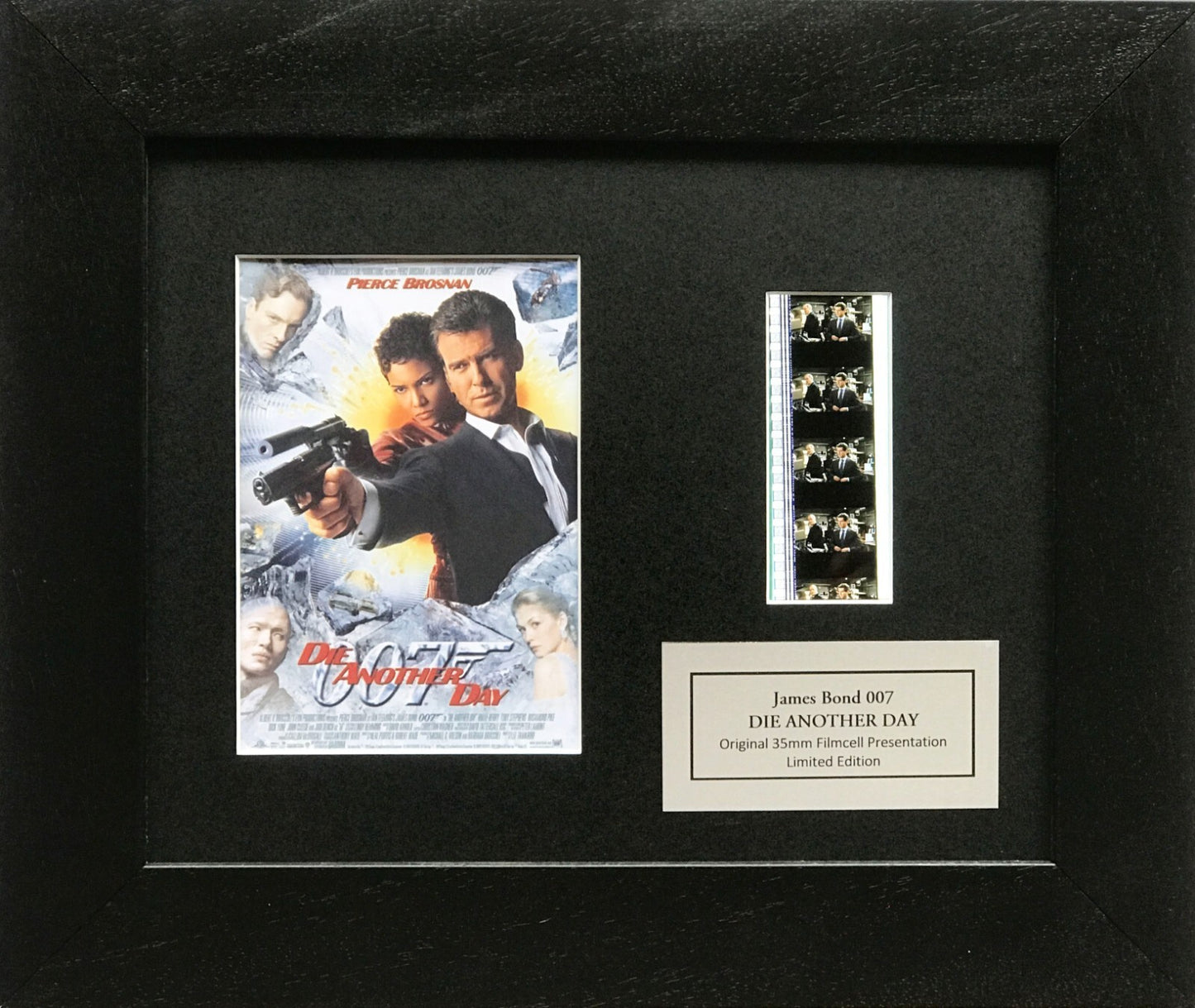 Handmade gift inc original film cells for James Bond DIE ANOTHER DAY fans v2