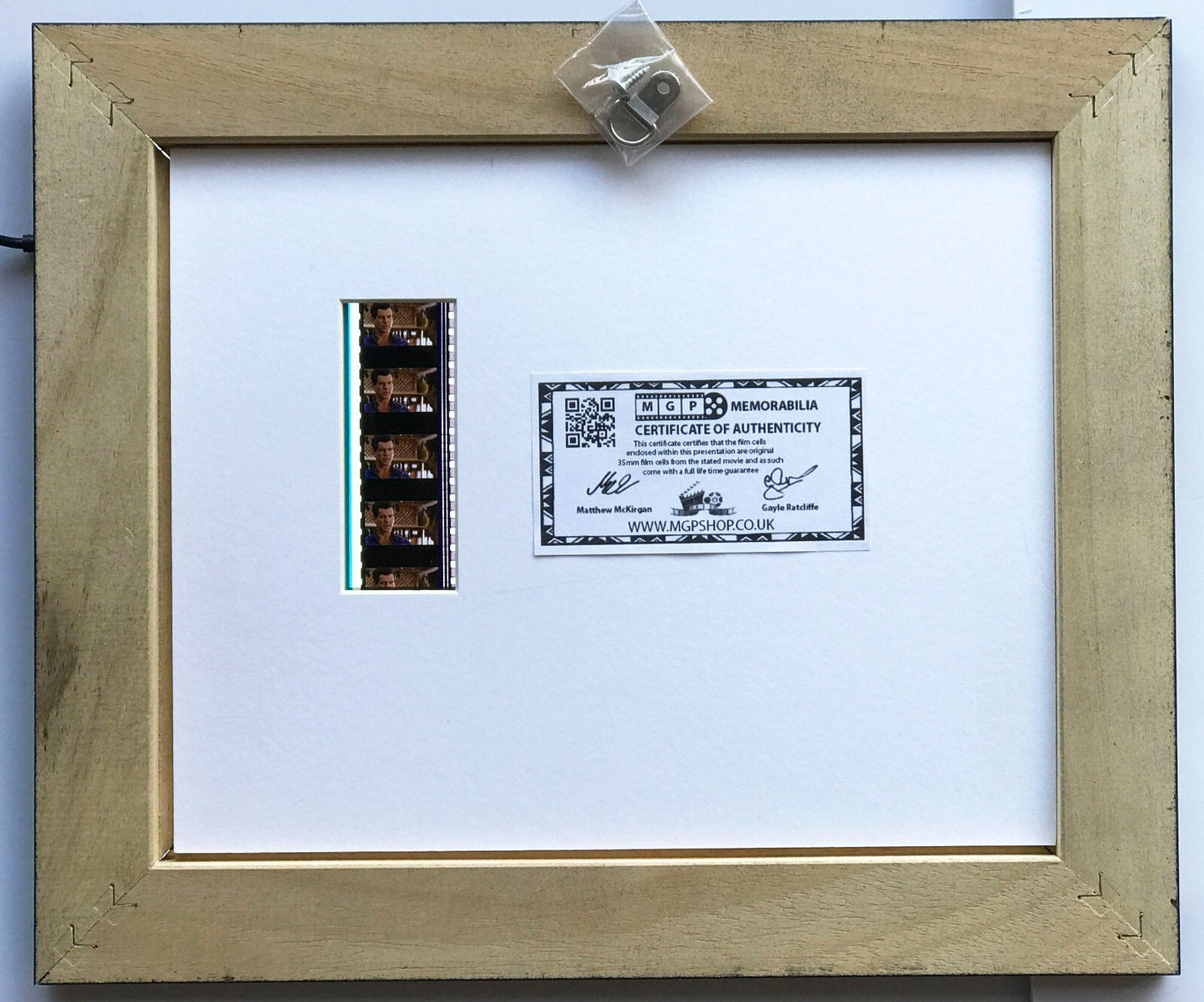 Handmade gift inc original film cells for James Bond DIE ANOTHER DAY fans v1