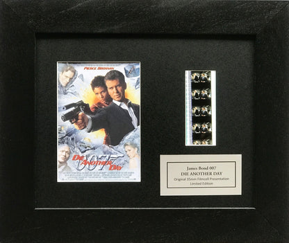 Handmade gift inc original film cells for James Bond DIE ANOTHER DAY fans v2