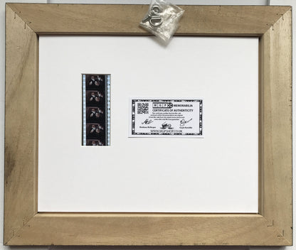 Handmade display featuring original filmcells for James Bond GOLDFINGER fans vSR