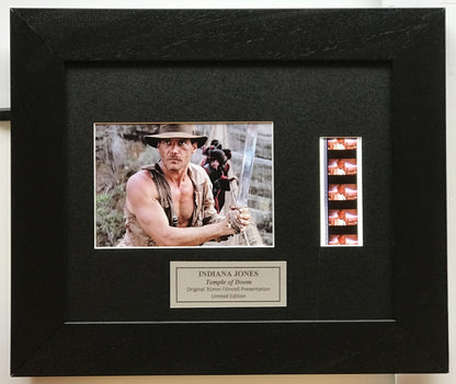 Handmade display inc original filmcells for Indiana Jones TEMPLE OF DOOM fans v2