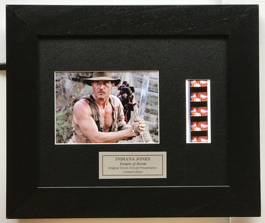 Handmade display inc original filmcells for Indiana Jones TEMPLE OF DOOM fans v2
