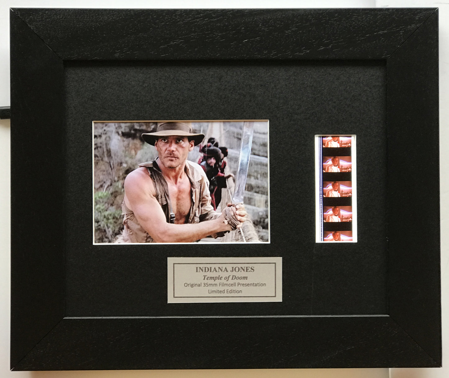 Handmade display inc original filmcells for Indiana Jones TEMPLE OF DOOM fans v2