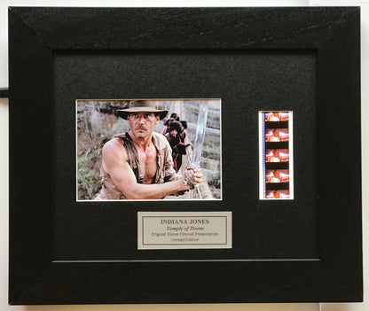 Handmade display inc original filmcells for Indiana Jones TEMPLE OF DOOM fans v2