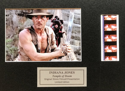 Handmade display inc original filmcells for Indiana Jones TEMPLE OF DOOM fans v2