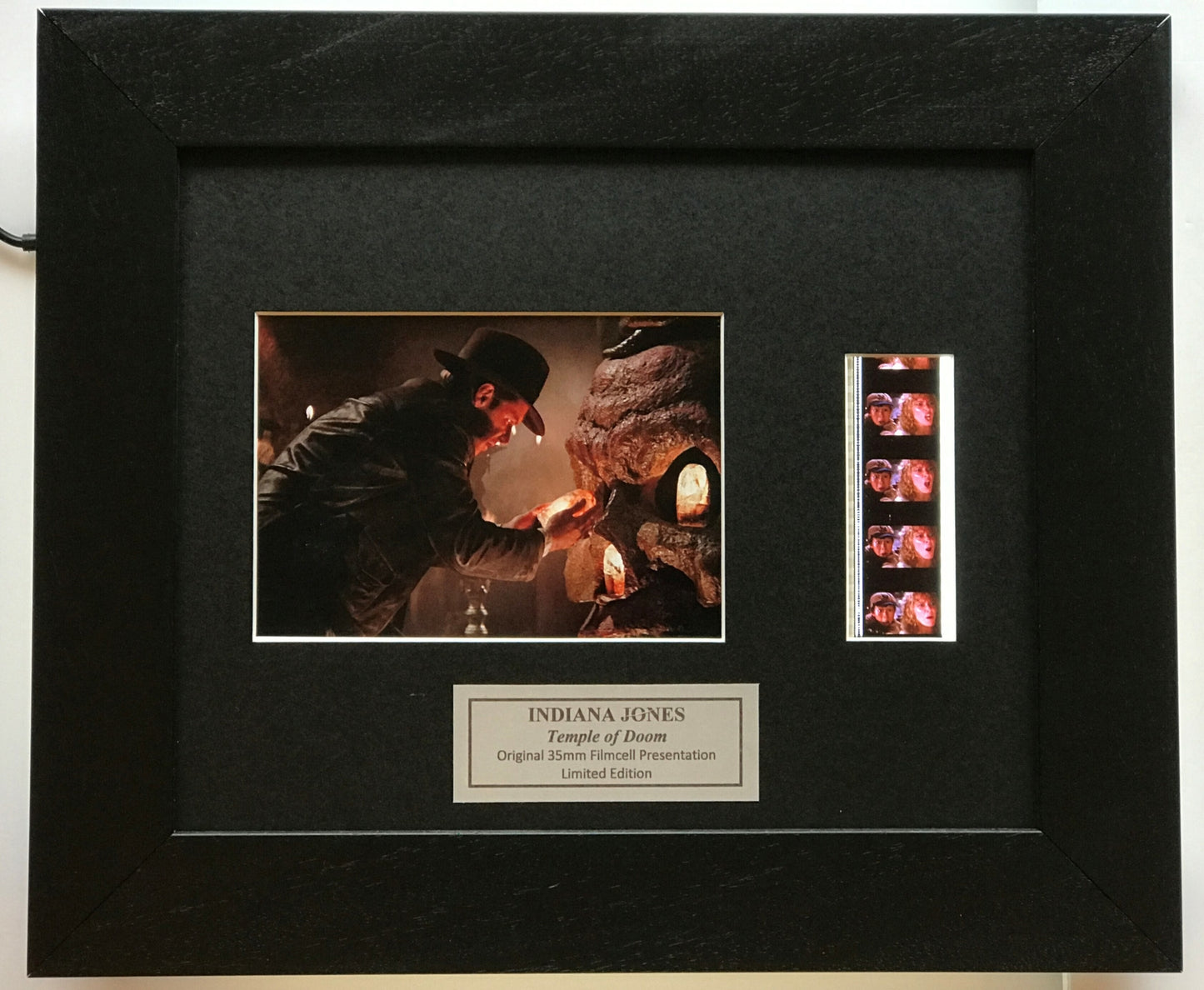 Handmade gift inc original film cells for Indiana Jones TEMPLE of DOOM fans v1