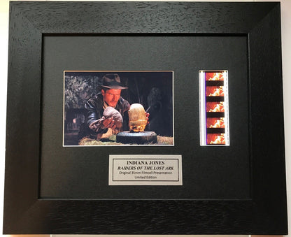 Hand Crafted filmcell display for a INDIANA JONES Raiders of The Lost Ark fan v1