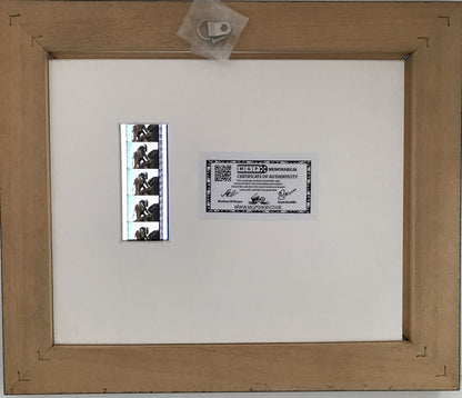 Handmade gift of original 35mm film cell - Indiana Jones  & The Last Crusade fan