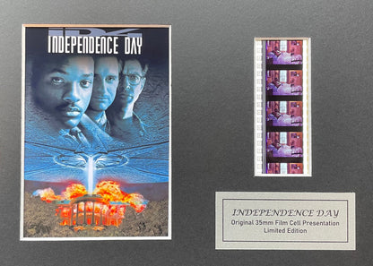 Hand crafted display featuring original film cells for INDEPENDENCE DAY fans v2