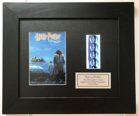 Handmade gift inc 35mm filmcells for HARRY POTTER The Philosopher’s Stone fans v1