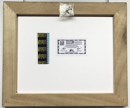 A KNIGHTS TALE (Heath Ledger) Original 35mm film Cell Memorabilia + Signed Repro