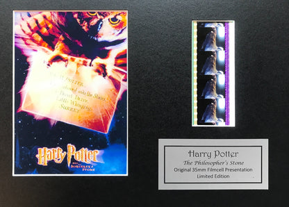 Handmade gift inc 35mm filmcells for HARRY POTTER The Philosopher’s Stone fans v2