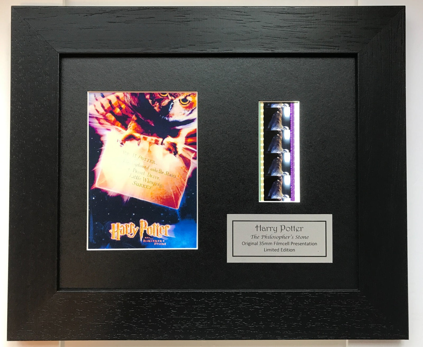 Handmade gift inc 35mm filmcells for HARRY POTTER The Philosopher’s Stone fans v2