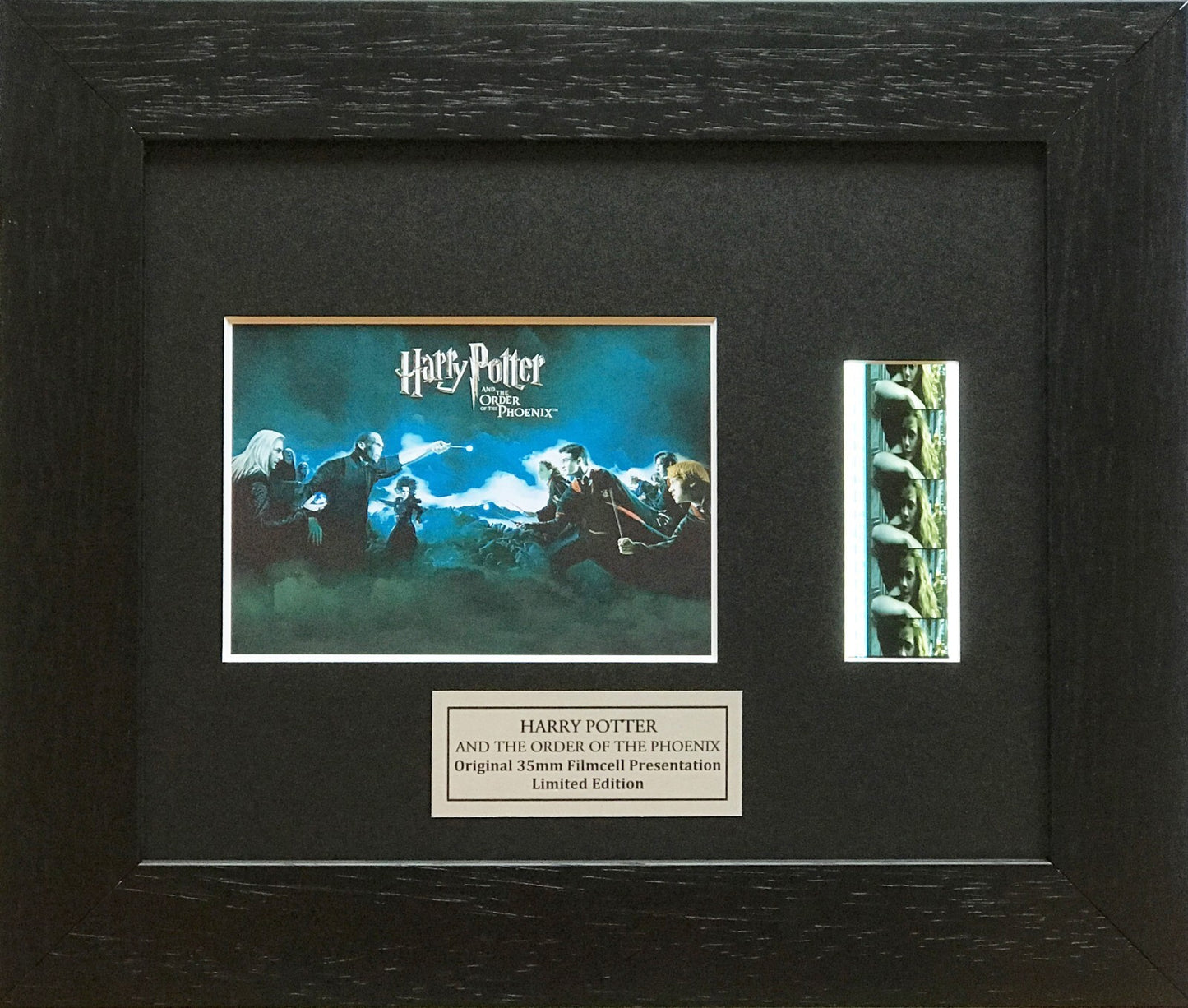 Handmade gift inc original filmcells for Harry Potter (ORDER o/t PHEONIX) fan v1