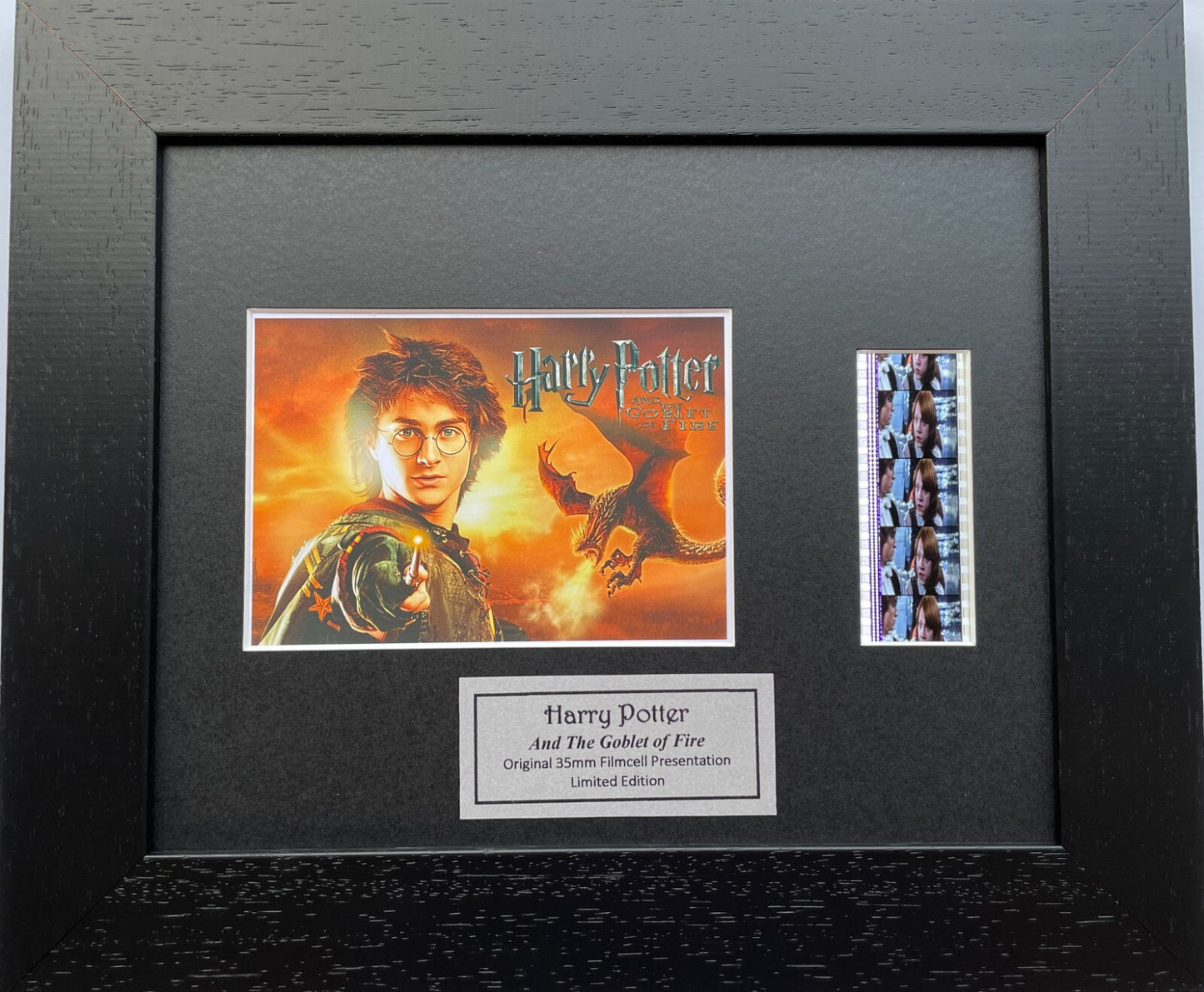 Handmade display inc original filmcells for Harry Potter (Goblet of Fire) fan v1