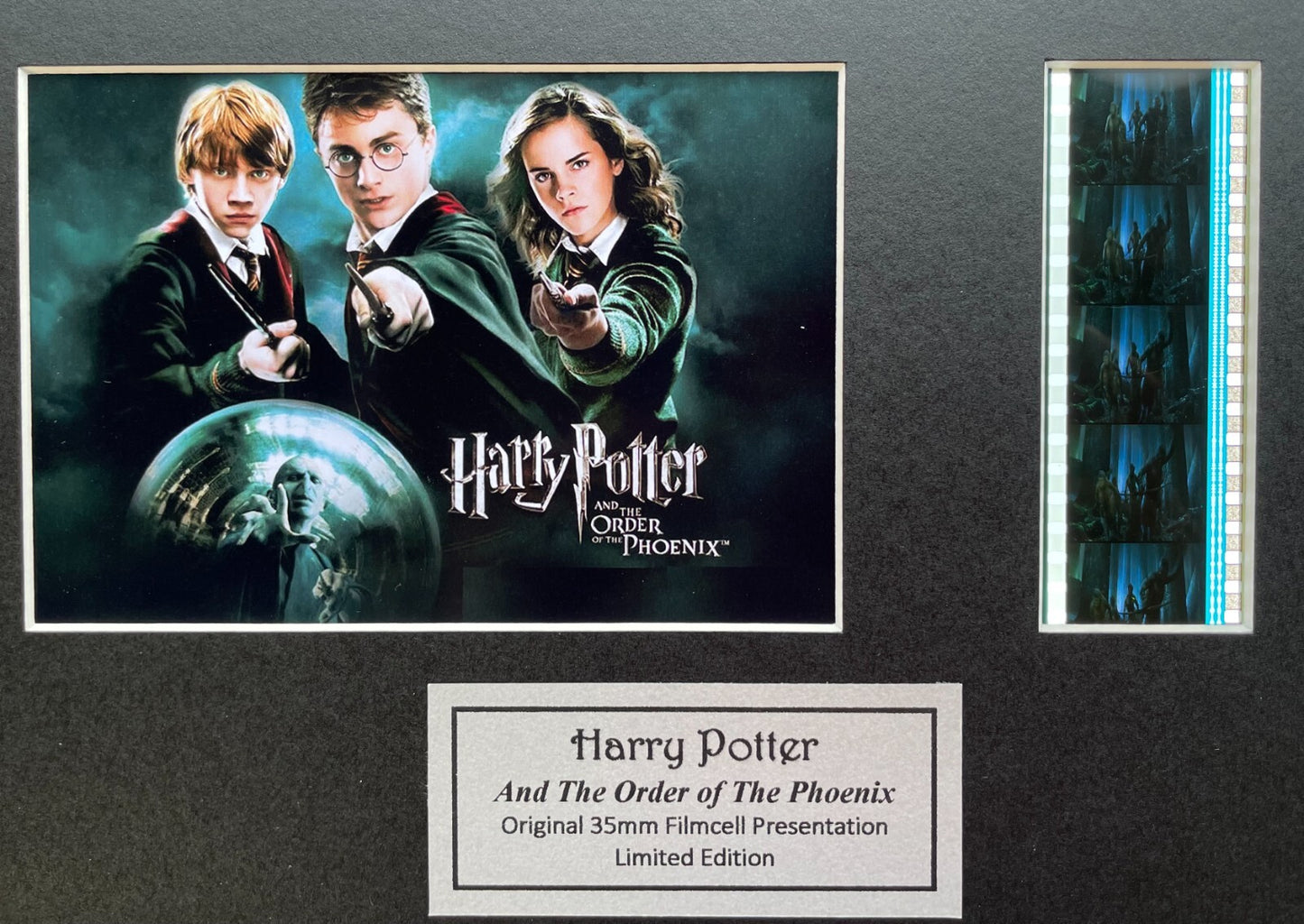 Handmade gift inc original filmcells for Harry Potter (ORDER o/t PHEONIX) fan v2