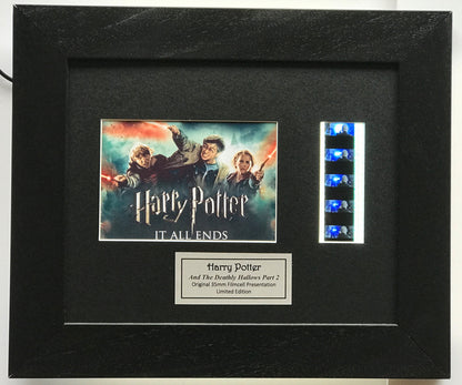 Handmade gift inc original filmcells for Harry Potter & The DEATHLY HALLOWS fans v5