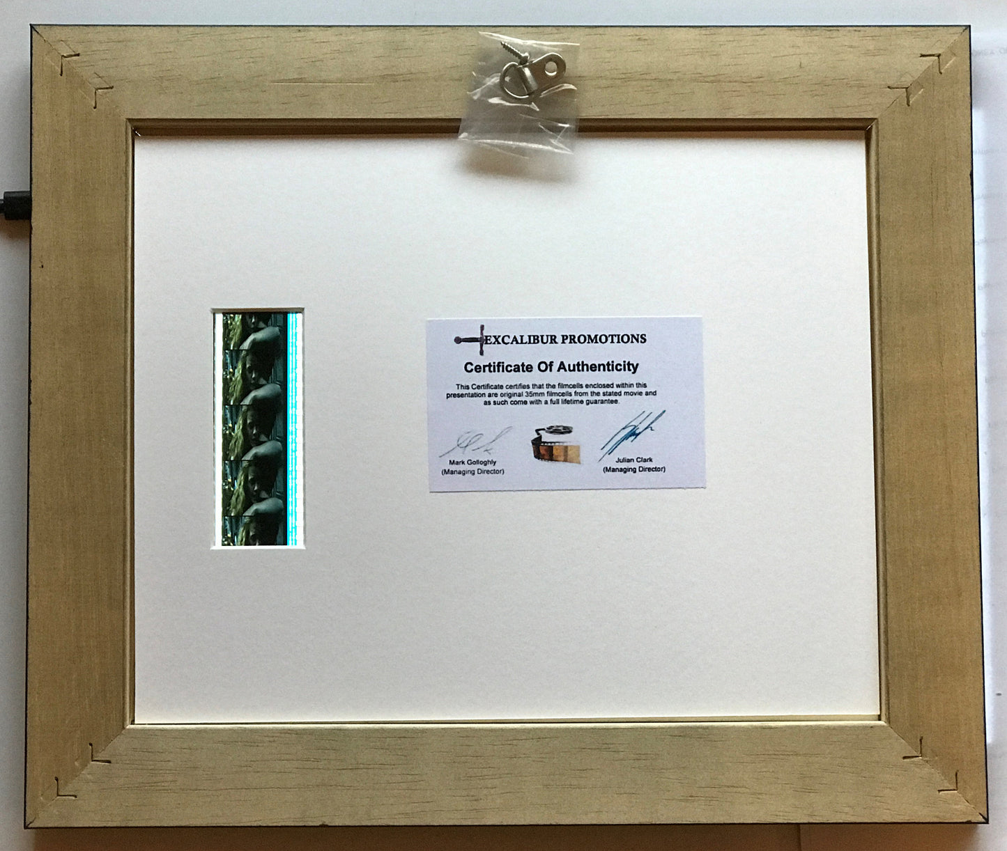 Handmade gift inc original filmcells for Harry Potter (ORDER o/t PHEONIX) fan v1